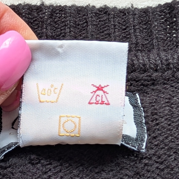 Vintage Carroll Reed Woman's Cardigan Cottagecore Folk Floral Embroidered Size L - Picture 10 of 13